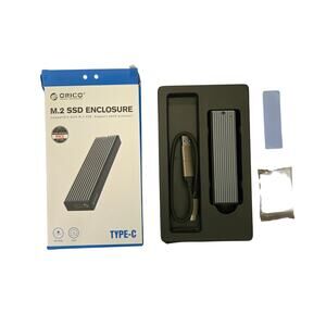 ORICO M.2 NVMe SATA SSD Enclosure, USB 3.1 Gen 2 (10 Gbps) (G2-1054)